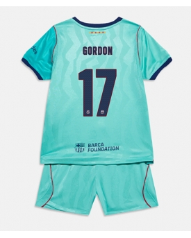 Barcelona Anthony Gordon #17 Maglia Gara Terza Repliche 2026-27 Bambino Maniche Corte Barcelona Anthony Gordon #17 Maglia Gara Terza Repliche 2026-27 Bambino Maniche Corte